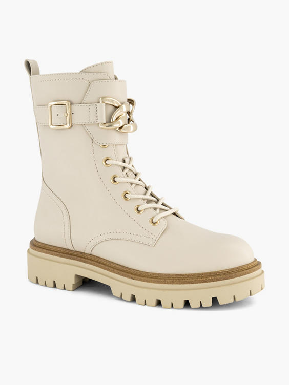 Licht beige veterboot