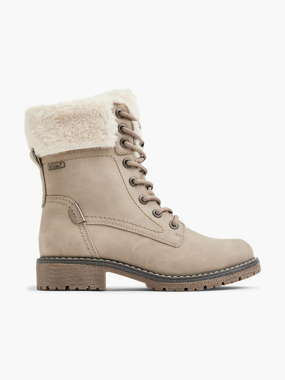 Beige comfort veterboot