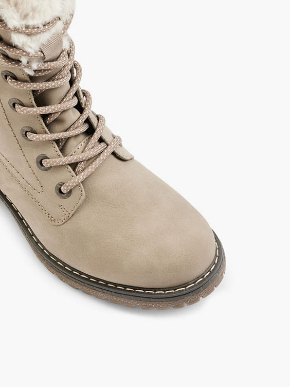 Beige comfort veterboot