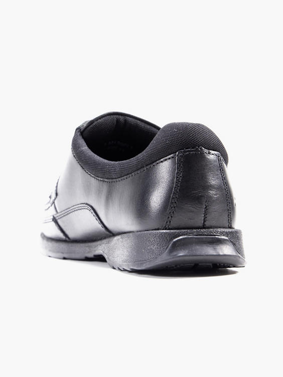 Black Pod Twin Strap Formal Shoe