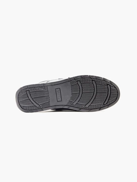 Black Pod Twin Strap Formal Shoe