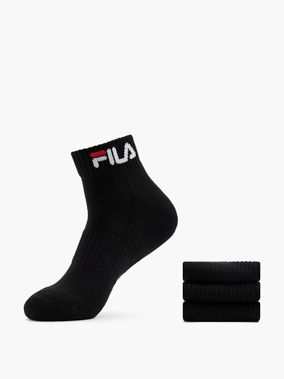FILA) 3er Pack Socken in schwarz | DEICHMANN
