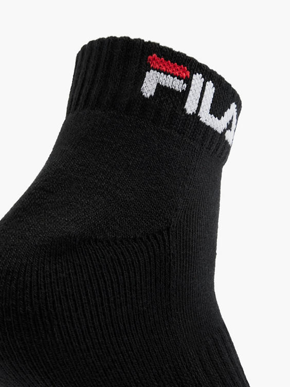 schwarz FILA) DEICHMANN 3er Socken Pack | in