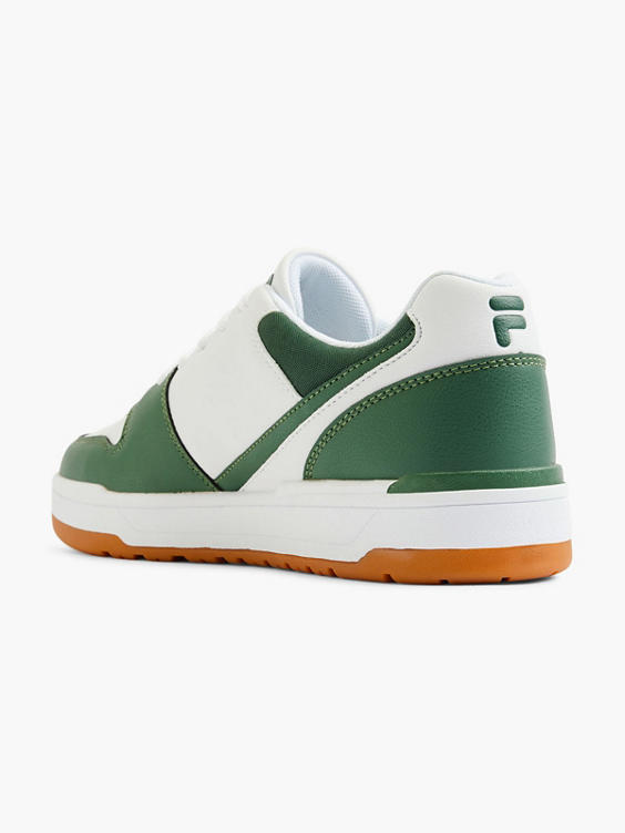 Green/White Court Low Trainers