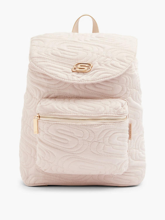 Beige rugzak print