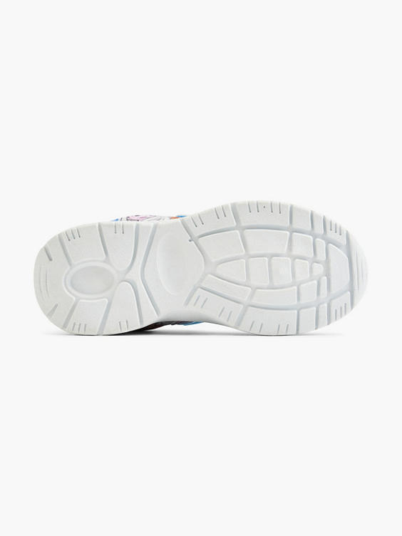 Girls Lilac Frozen 2 Velcro Trainers
