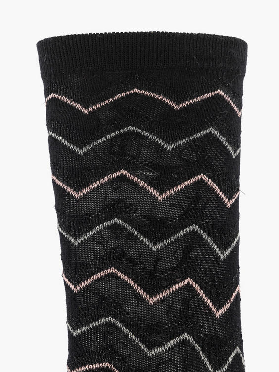Zwarte sokken 36-42 5 pak