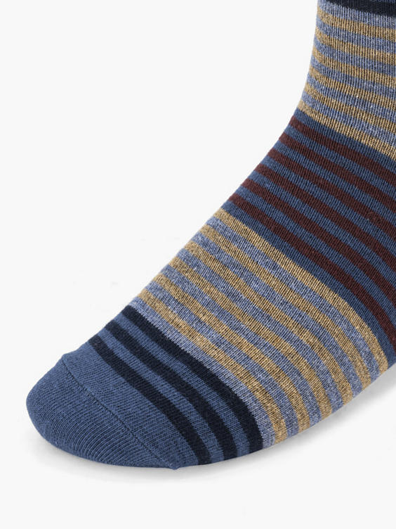 Donkerblauwe sokken mt 40-46 4 pak