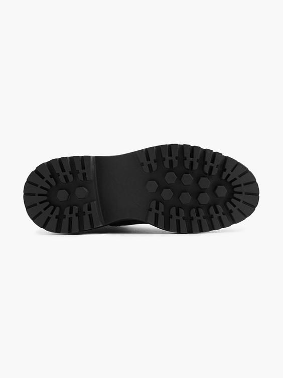 Black Chunky Platformed Chelsea Boot 