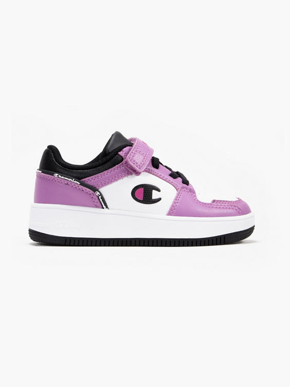 Junior Girls White/Pink Rebound 2.0 Low G PS Trainers