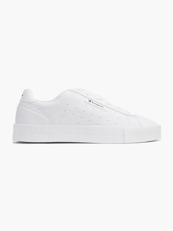 White Low Cut Butterfly Trainers