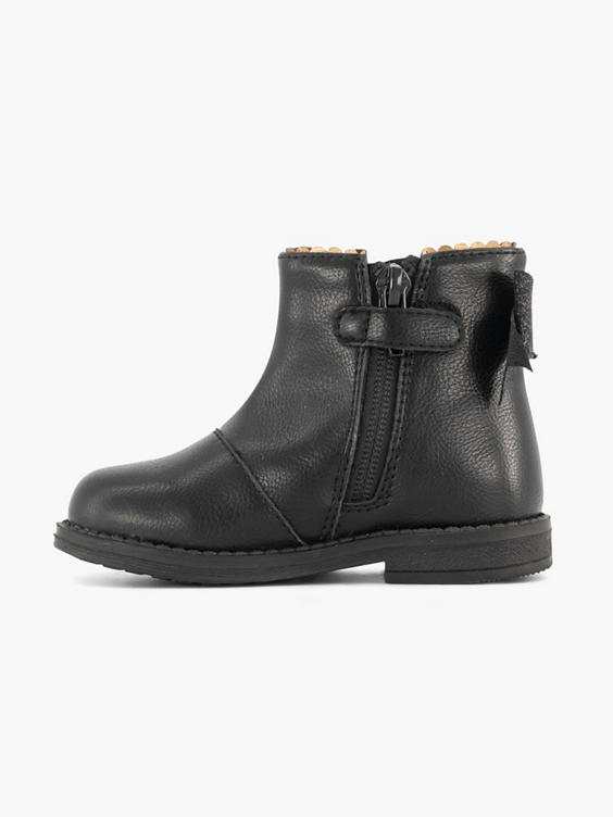 Zwarte chelsea boot strik