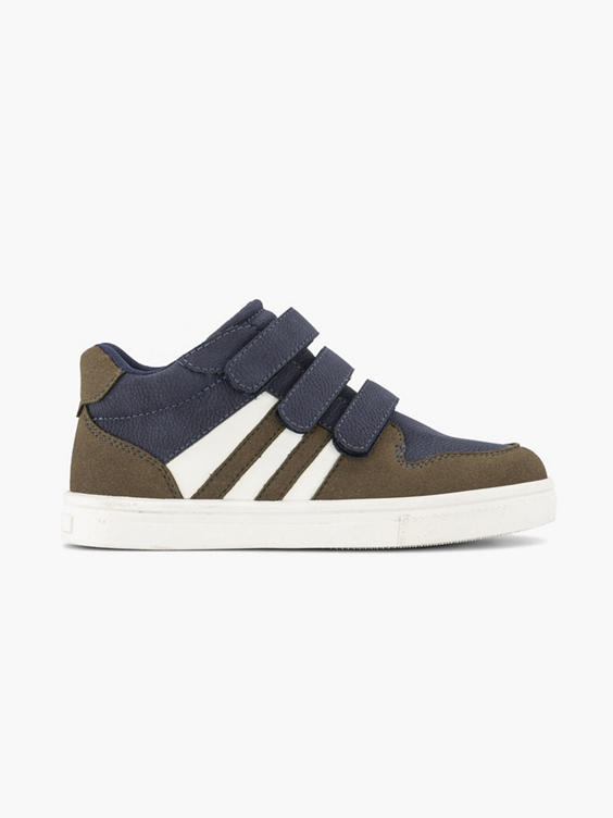 Blauwe sneaker velcro