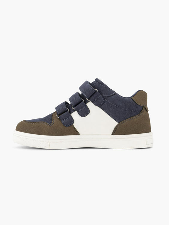 Blauwe sneaker velcro