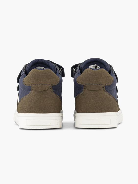 Blauwe sneaker velcro
