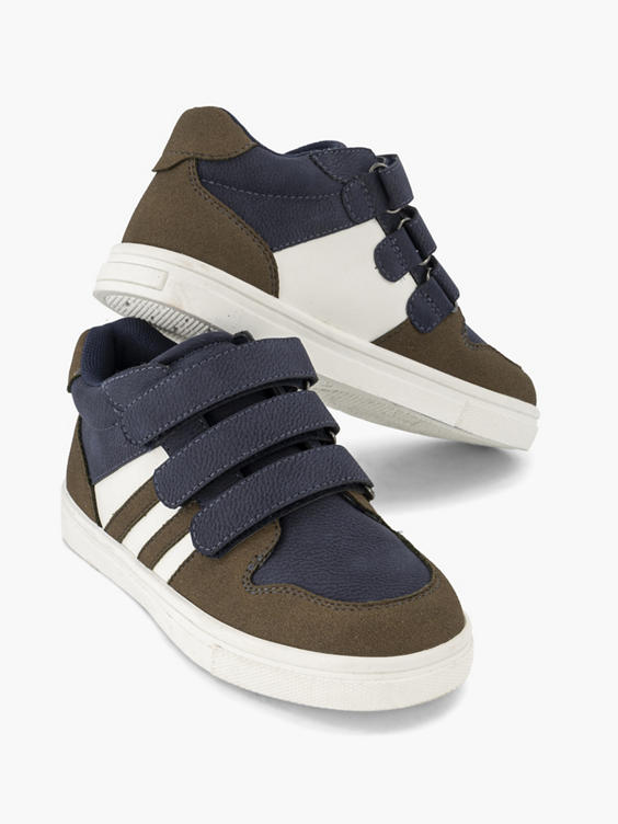 Blauwe sneaker velcro