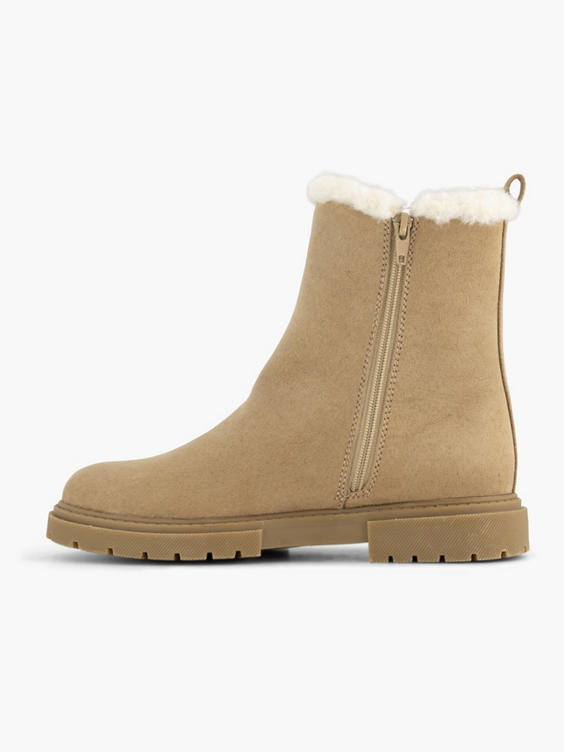 Taupe boot teddy