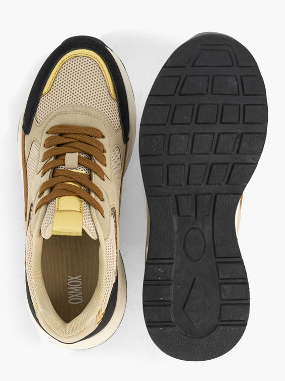 Beige chunky sneaker