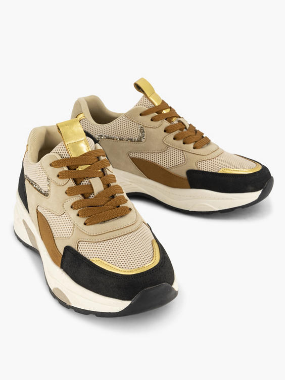 Beige chunky sneaker