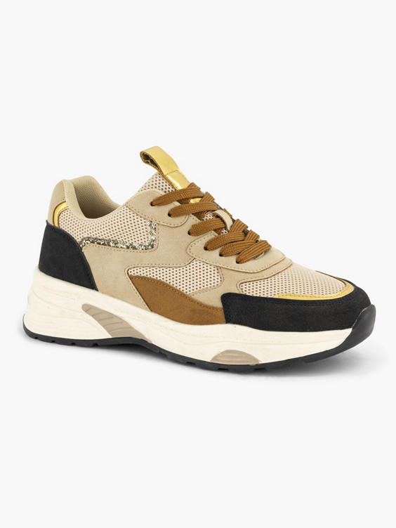 Beige chunky sneaker