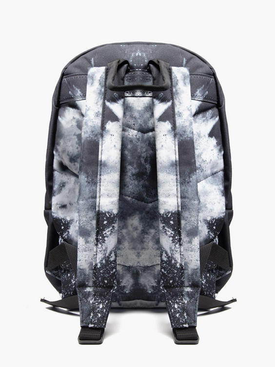 Hype Black Mono Explosion Backpack 