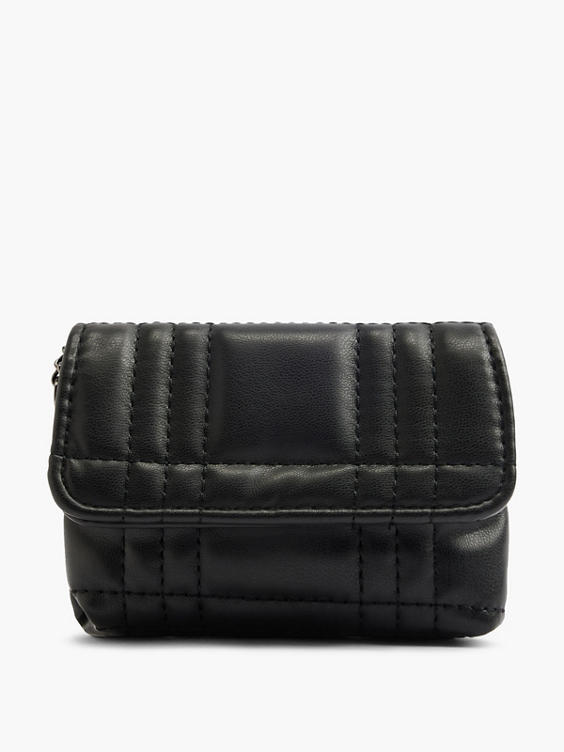 Black Quilted Mini Purse 