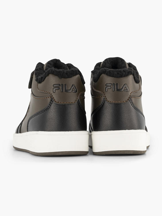 Bruine hoge sneaker