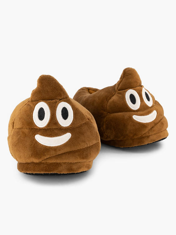 Bruine pantoffel emoji