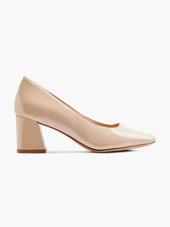 Nude patent hot sale court heels