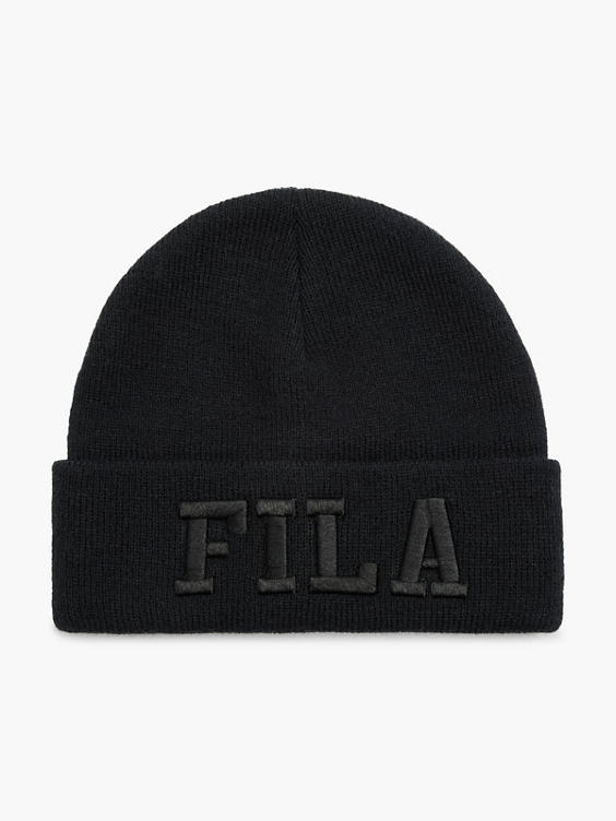 Black fila beanie new arrivals