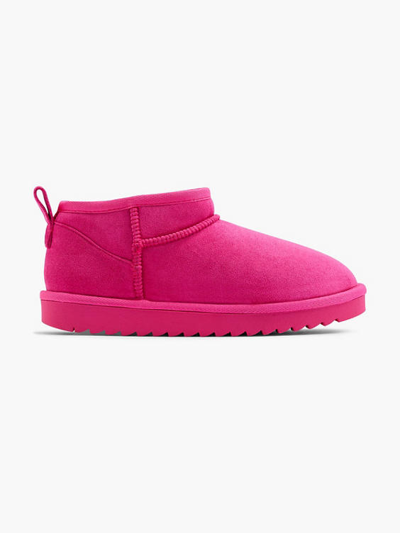 Pink Warm Lined Mini Boot