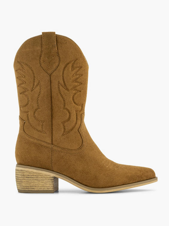 Cognac cowboyboot