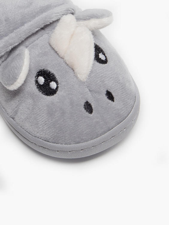 Toddler Boys Rhino Slippers 