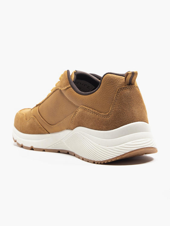 Brown Casual Lace Up Trainers