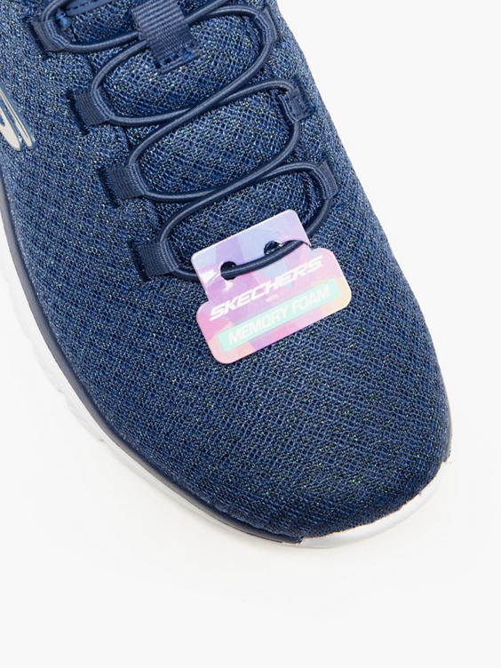 Skechers Navy Lace Up Trainers