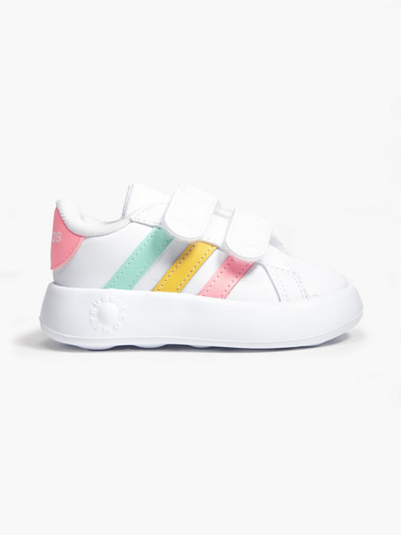 Infant Girls Adidas Grand Court 2.0 Trainers