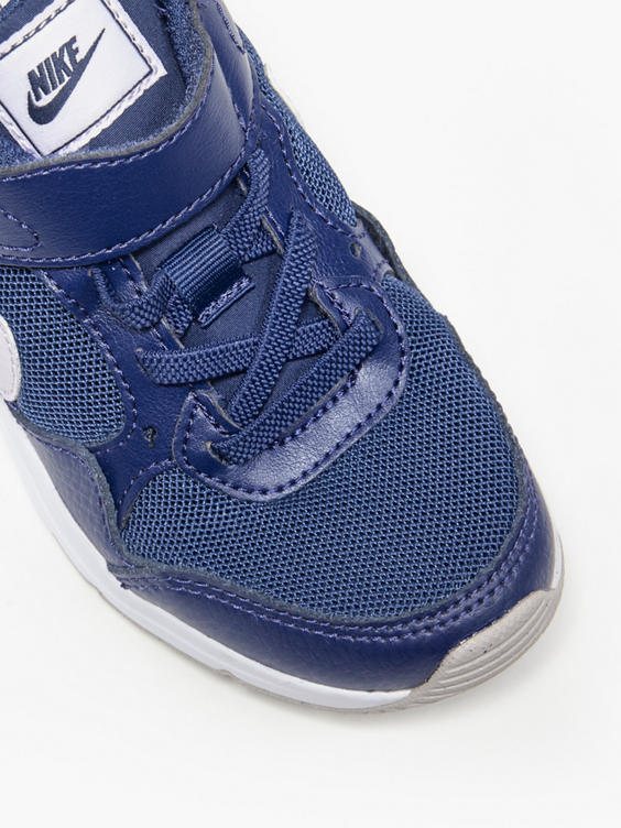 Infant Air Max SC Navy/White Velcro Trainers