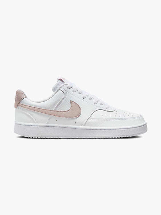 Court Vision Low White/Violet Trainers