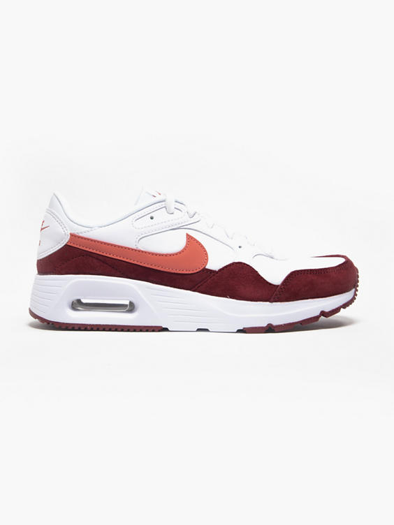 Air Max Sc White/Adobe Red Trainers