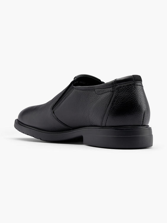 Zwarte geklede schoen