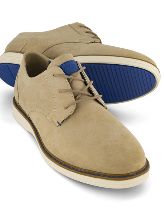 Beige veterschoenen