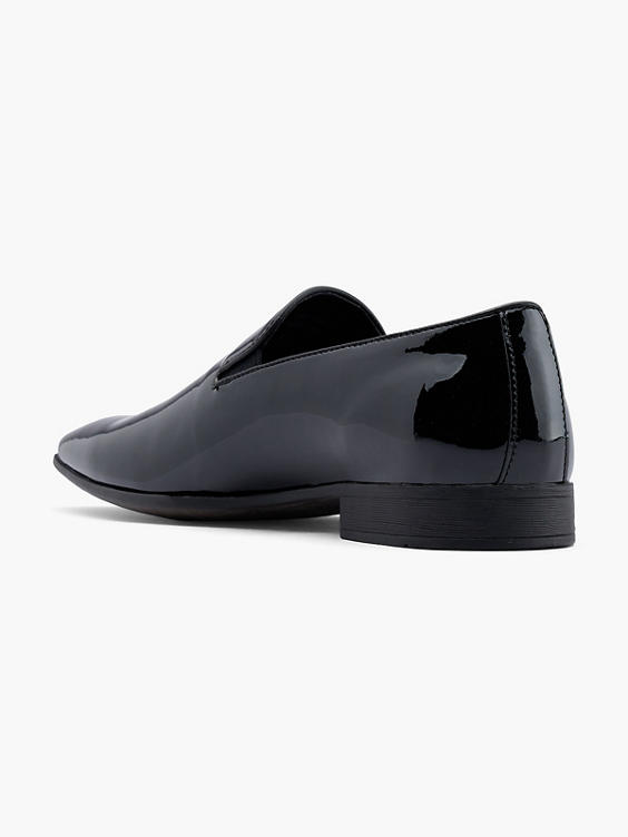Black Patent Pump Slip On Formal Shoes