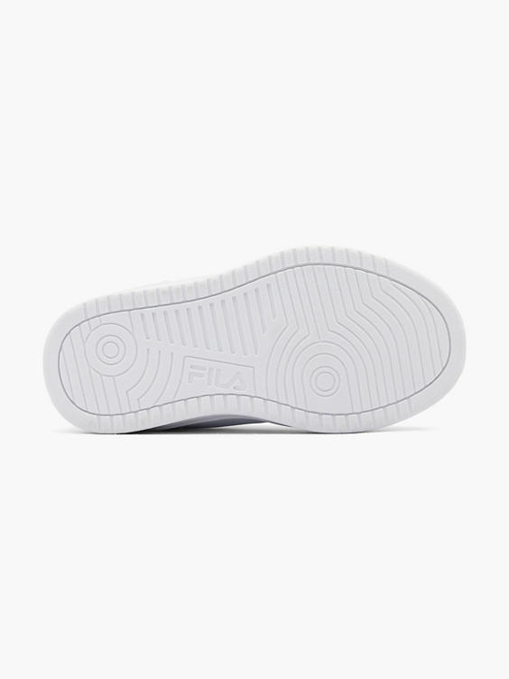 Infant White Court Velcro Trainers