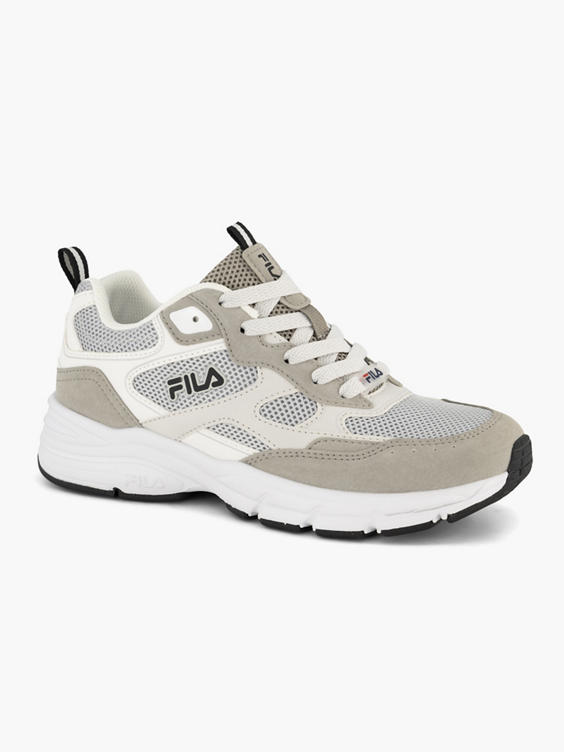 White/Silver/Grey Runner Trainers