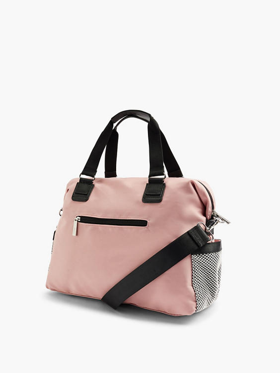 FILA Pink Handbag with Adjustable Straps