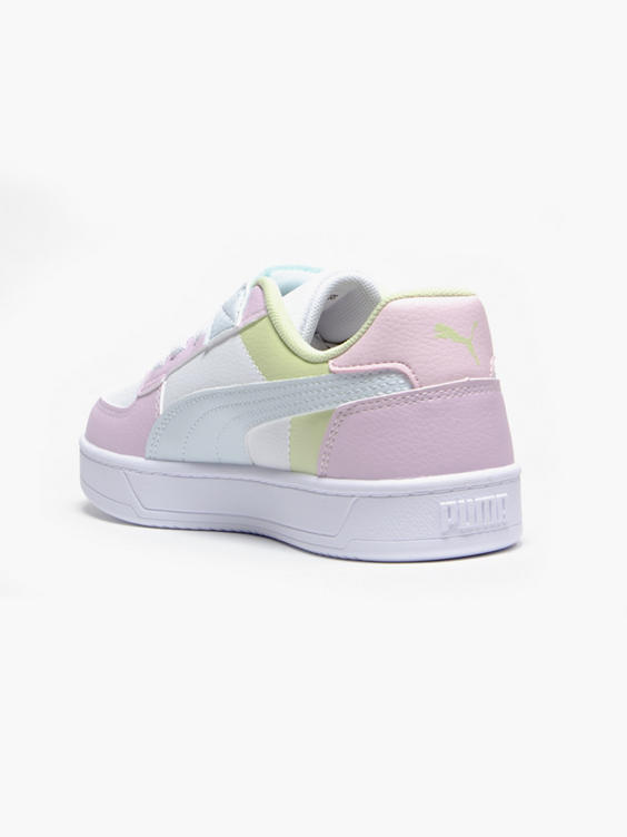Junior Caven 2.0 Block Pink/White/Green Trainers