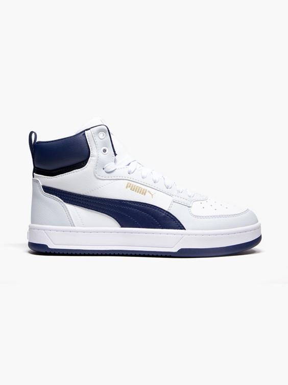 Teen Caven 2.0 Mid White/Blue Trainers