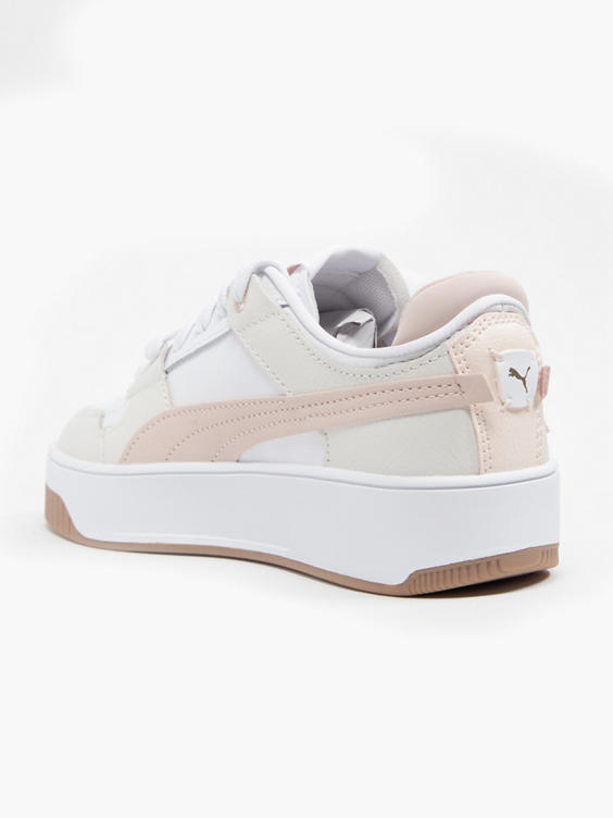 Carina Street Vintage Rose Pink/White Trainers
