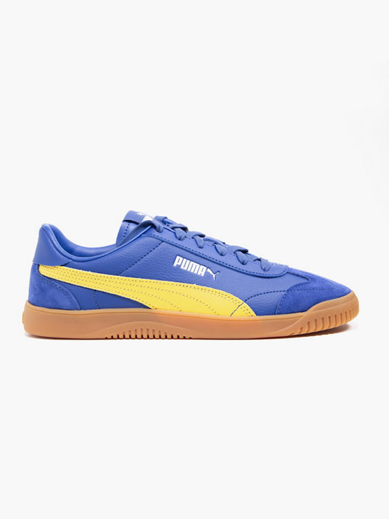 Club 5V5 Suede Blue/Yellow Trainers