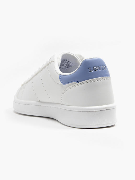 Women's Levi's White/Blue Cupsole Trainer